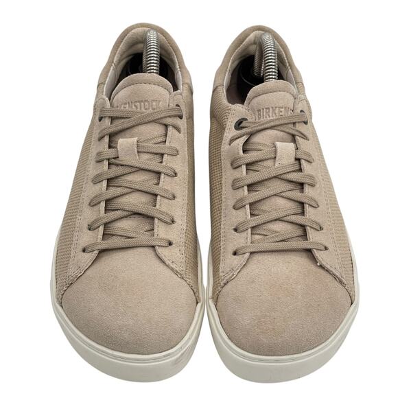 Birkenstock Sneaker Bend Low Canvas Suede 38 7 Women's Sandcastle Athletic Shoes - Picture 7 of 10